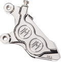 PERFORMANCE MACHINE (PM) 4-Piston Caliper - Chrome - Left Front 0052-2425-CH