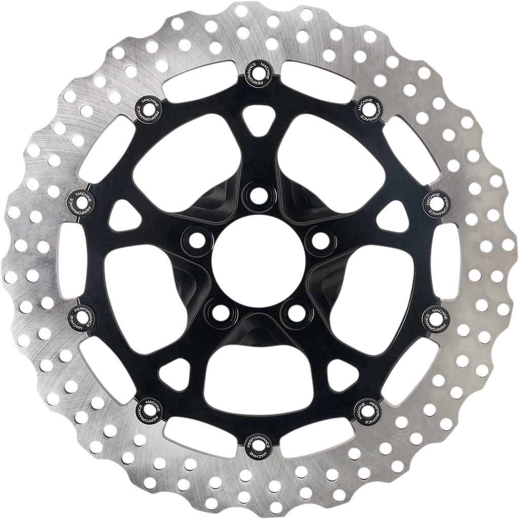 PERFORMANCE MACHINE (PM) Front Dominator Rotor - 13" - Black 0133-3059S-B