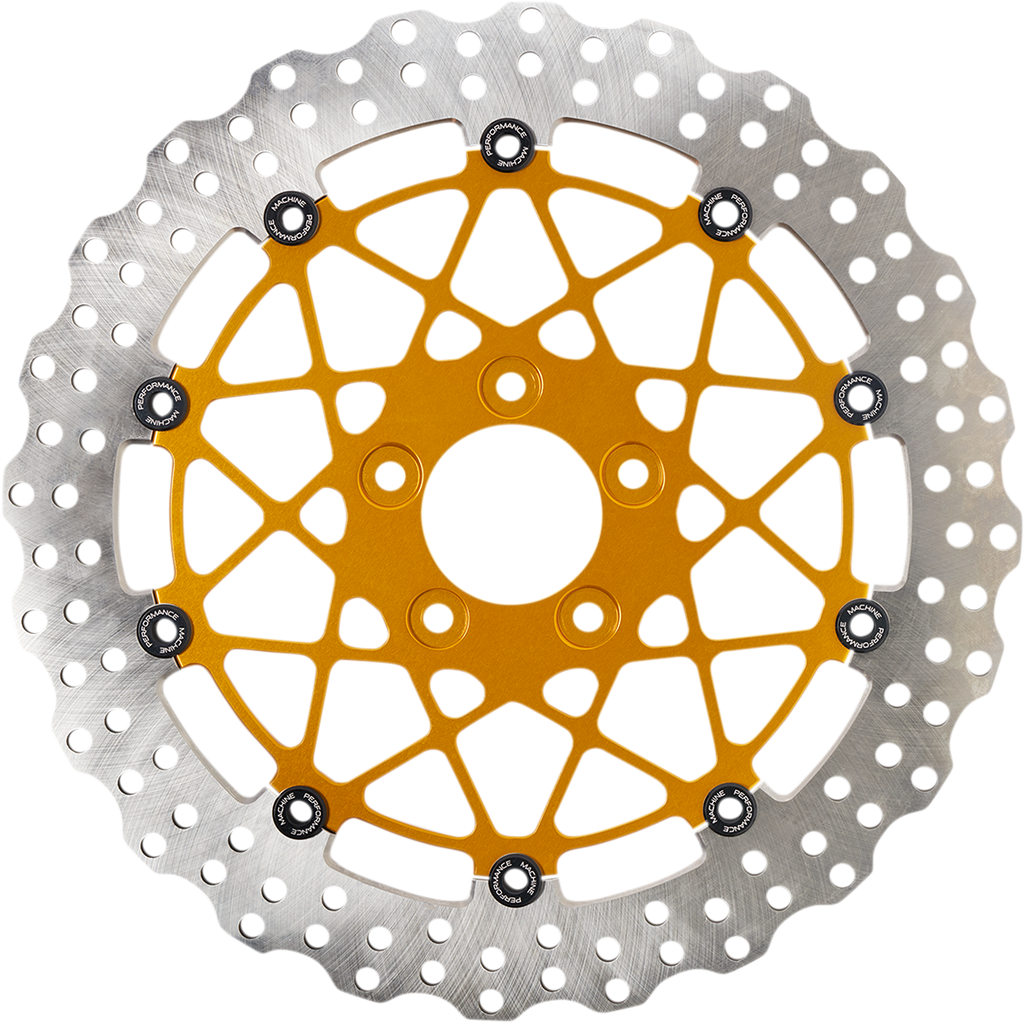 PERFORMANCE MACHINE (PM) Front Speedstar Rotor - 13" - Gold 0133-3060S-G