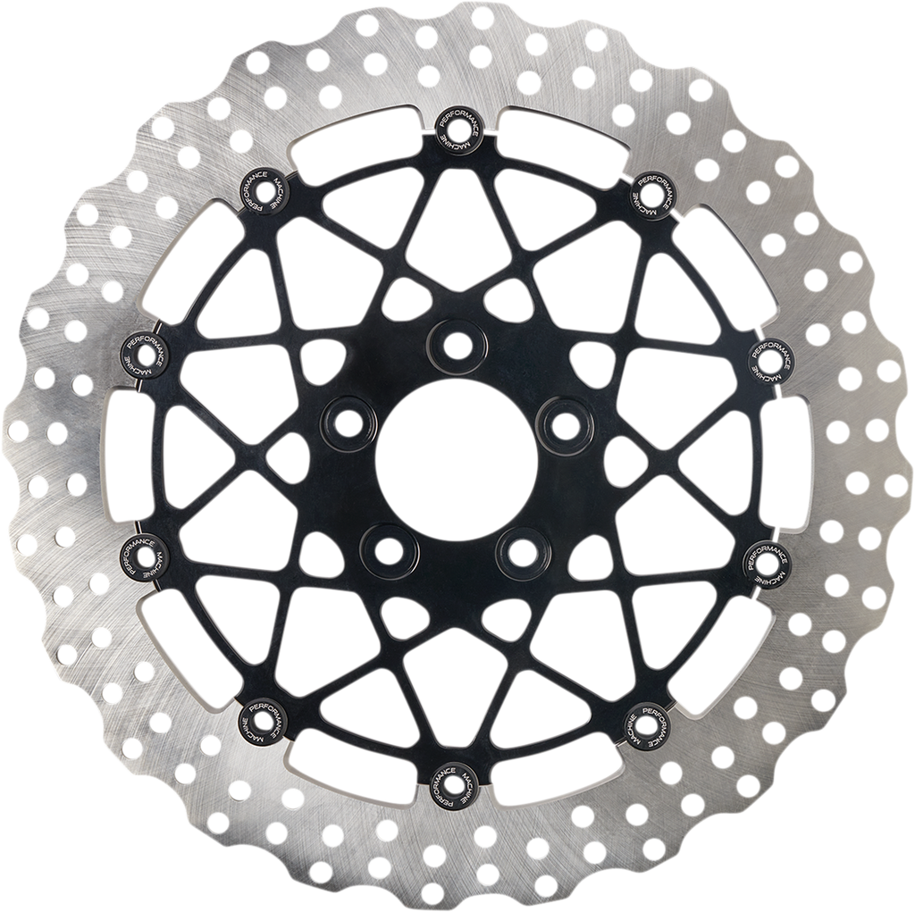 PERFORMANCE MACHINE (PM) Rear Speedstar Rotor - 11.8" - Black Ops 0133-1810S-B
