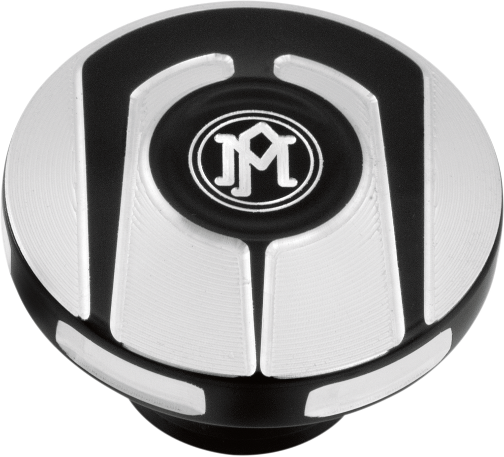PERFORMANCE MACHINE (PM) Fuel Cap - Scallop - Contrast Cut 0210-2055SCA-BM