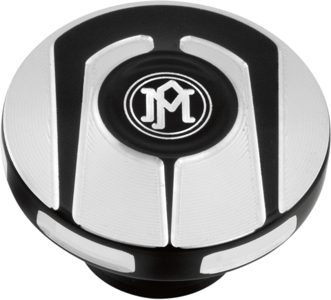 PERFORMANCE MACHINE (PM) Fuel Cap - Scallop - Contrast Cut 0210-2055SCA-BM