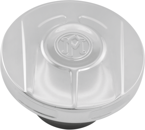 PERFORMANCE MACHINE (PM) Fuel Cap - Scallop - Black Ops 020-2074SCA-SMB
