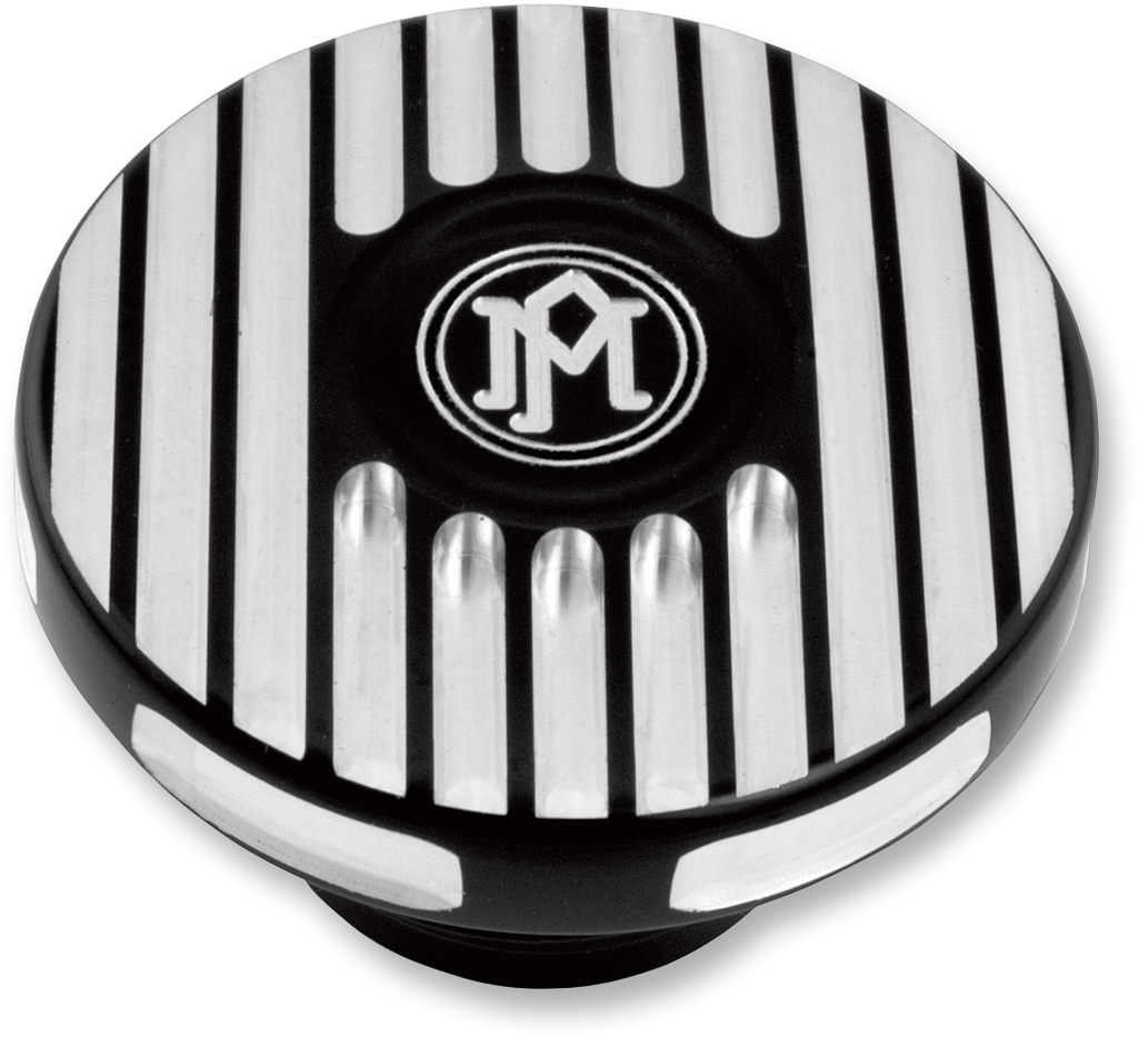 PERFORMANCE MACHINE (PM) Fuel Cap - Grill - Contrast Cut 0210-2055GRL-BM