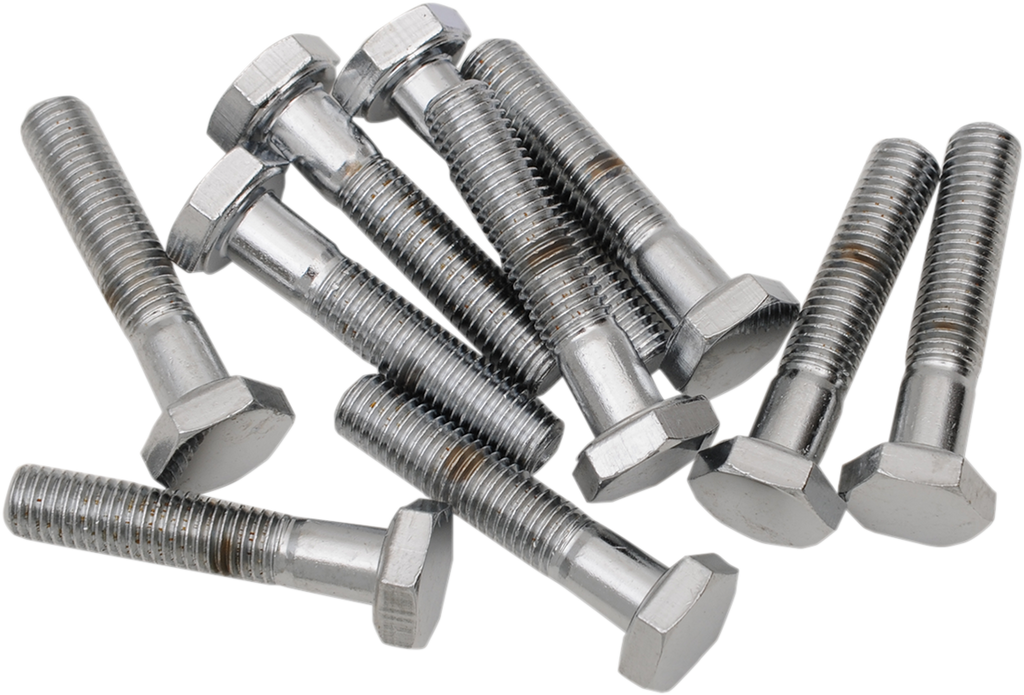 DRAG SPECIALTIES Bolts - Hex-Head - 1/4"-28 x 1" - Chrome MPB140