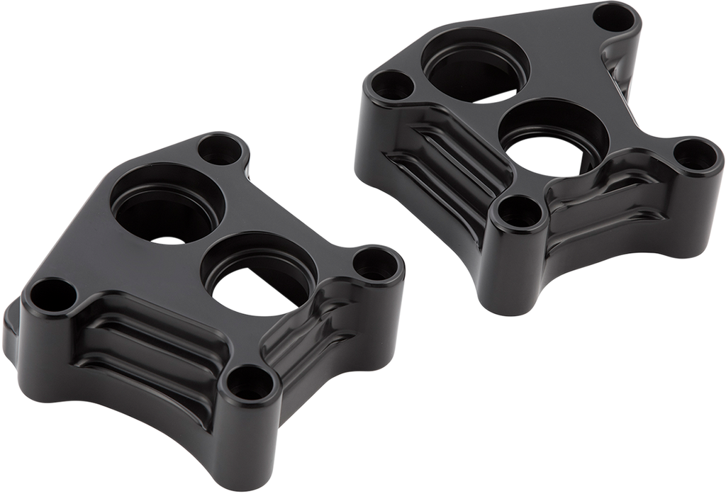 ARLEN NESS Lifter Block Covers - 10 Gauge - Black 12-574