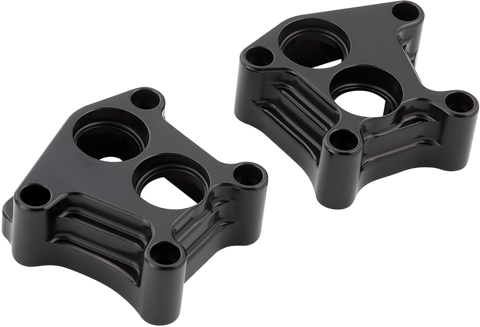 ARLEN NESS Lifter Block Covers - 10 Gauge - Black 12-574