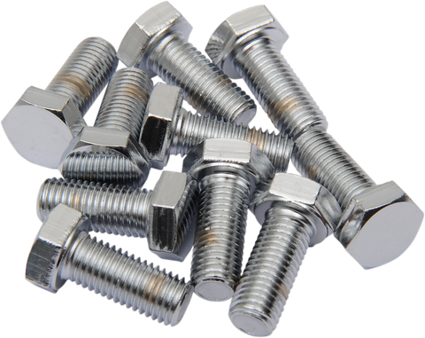 DRAG SPECIALTIES Bolts - Hex-Head - 5/16"-24 x 7/8" - Chrome MPB148