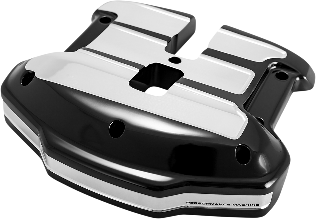 PERFORMANCE MACHINE (PM) Scallop Rocker Box Cover - Platinum Cut*  - M8 0177-2070-BMP