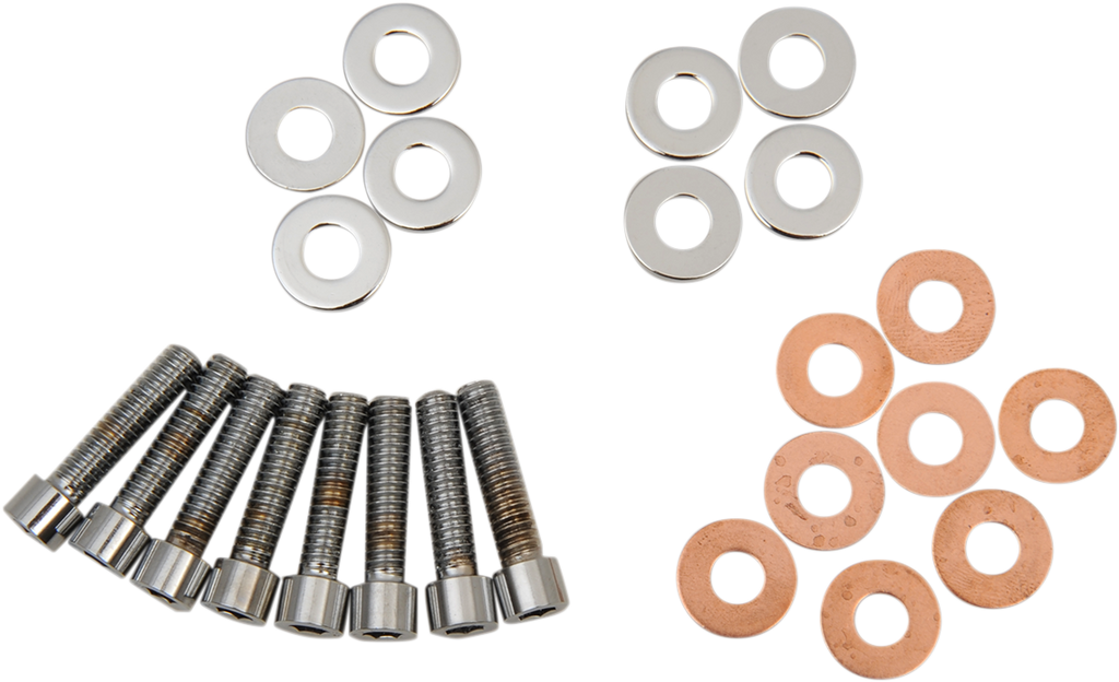 DRAG SPECIALTIES Bolt Kit - Rocker Box - Socket-Head - Smooth - Evolution MK123S