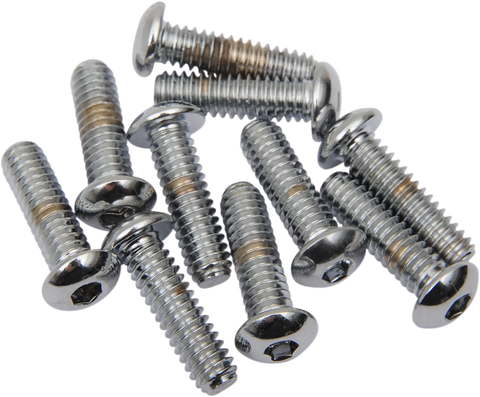 DRAG SPECIALTIES Bolts - Button-Head - 1/4"-20 x 5/8" MPB265