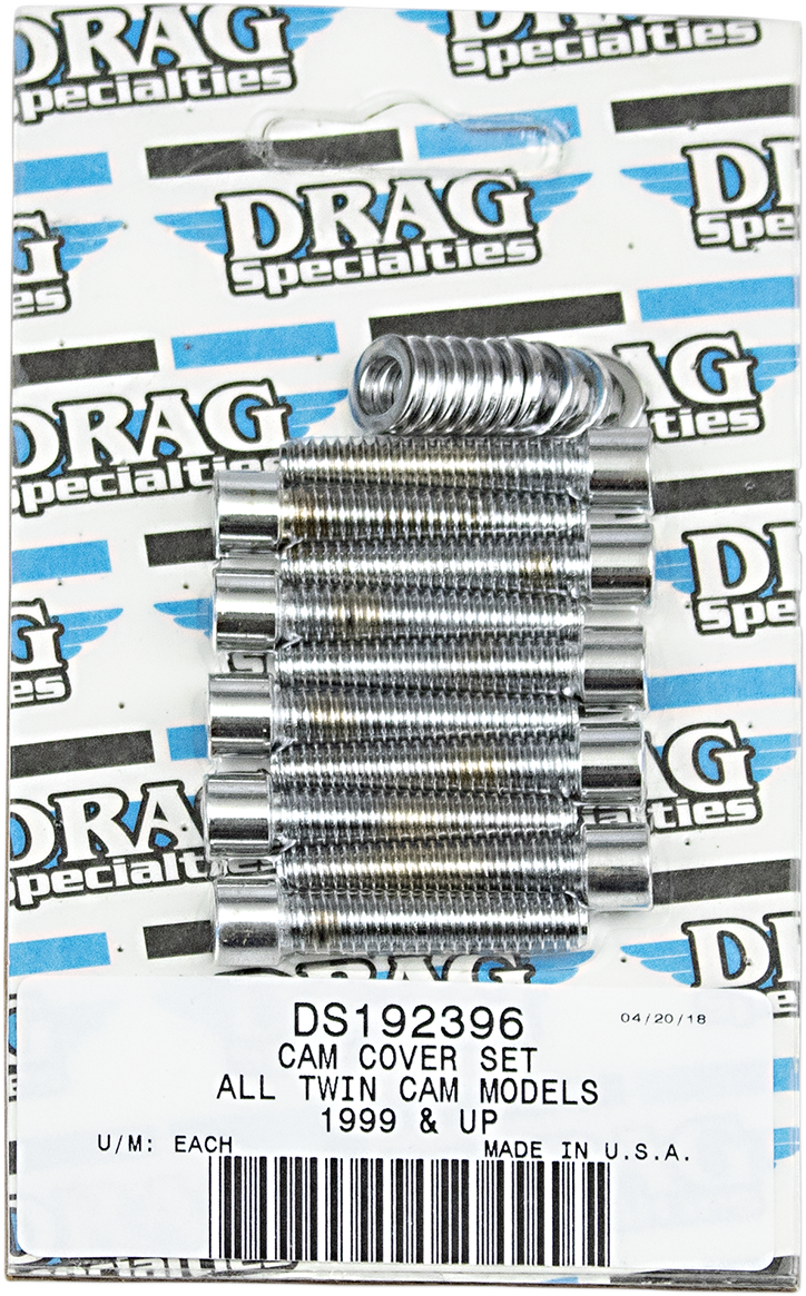 DRAG SPECIALTIES Bolt Kit - Camshaft Cover - Smooth - Socket-Head MK373S