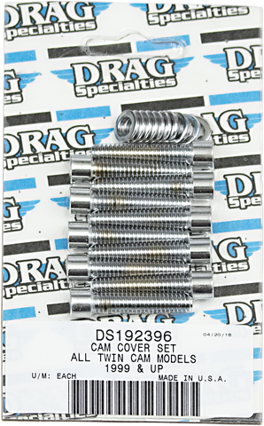 DRAG SPECIALTIES Bolt Kit - Camshaft Cover - Smooth - Socket-Head MK373S