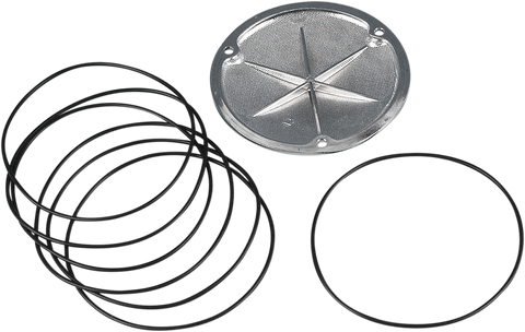 JAMES GASKET Derby Cover Quad Seal - Big Twin JGI-25416-84-X