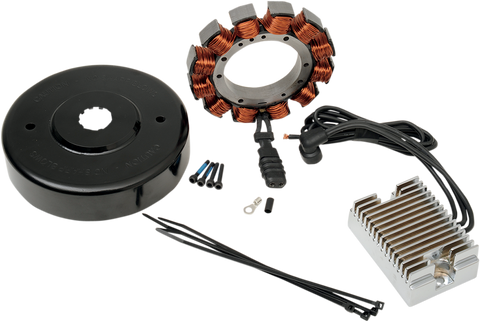 DRAG SPECIALTIES 32A Charging Kit - Chrome Regulator 29985-87HV-BXLB