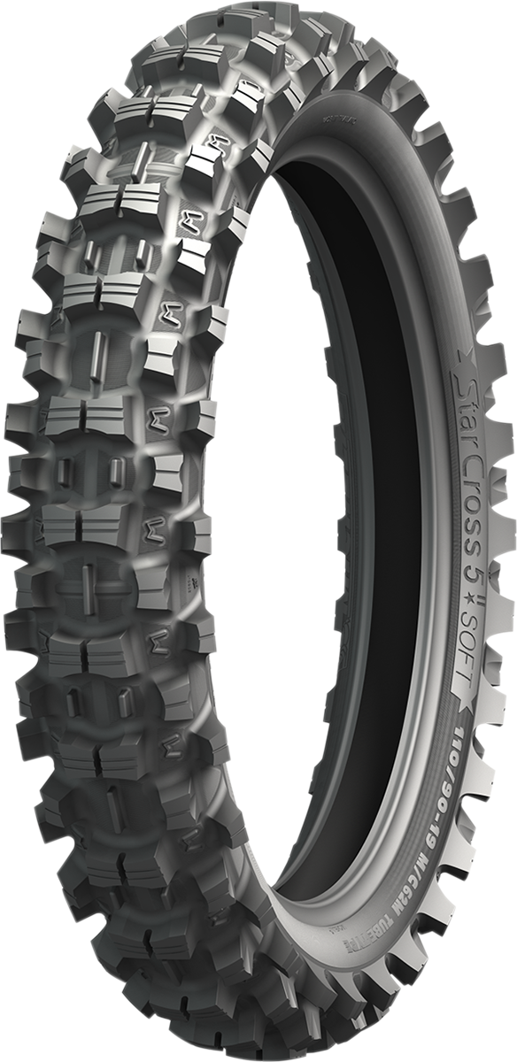 MICHELIN Tire - Starcross? 5 Soft - Rear - 110/90-19 - 62M 05143