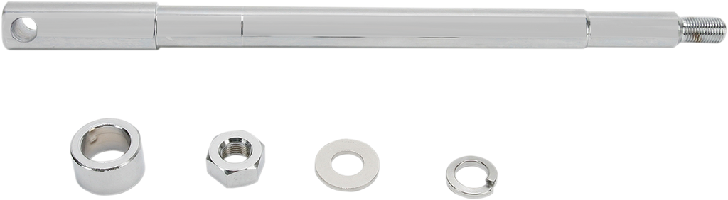 DRAG SPECIALTIES Axle Kit - Front - Chrome - 80-82 FXWG 16-0260-BC520
