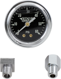 DRAG SPECIALTIES Oil Gauge Kit - Black - '38-'69 244104-BX14