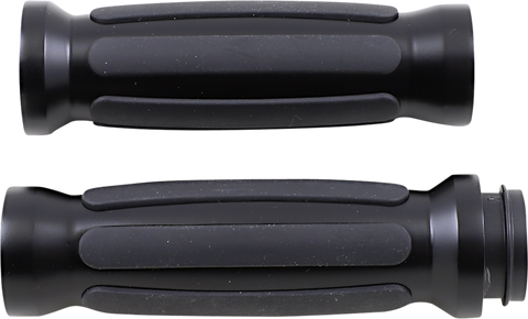 DRAG SPECIALTIES Grips - Rail - TBW - Matte Black 17-0541MBT