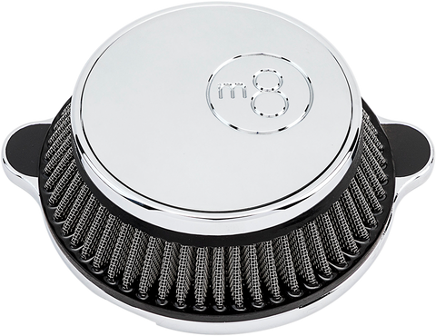 LA CHOPPERS 8-Ball Air Cleaner - Chrome - M8 LA-2391-03