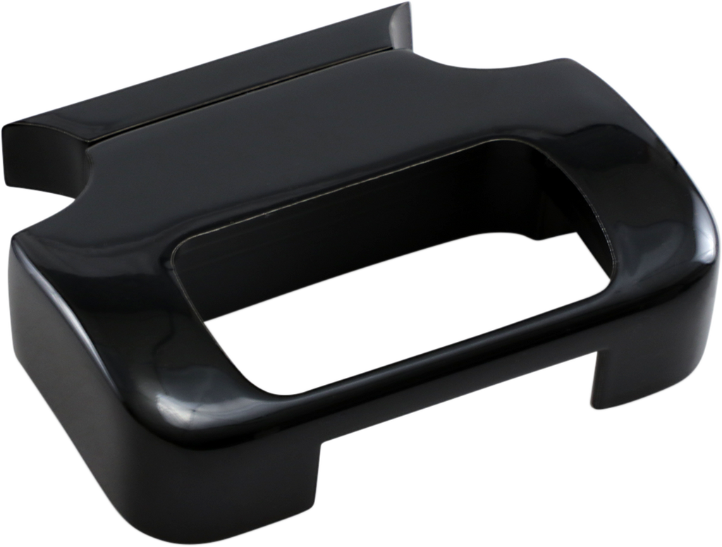LA CHOPPERS T-Bar Gauge Mount - Gloss Black - For 1.25" Diameter Bars LA-7391-01B