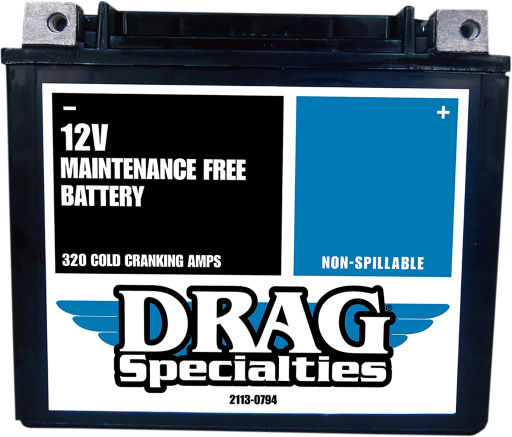 DRAG SPECIALTIES AGM Battery - YTX20HL FT CTX20HL FA FT