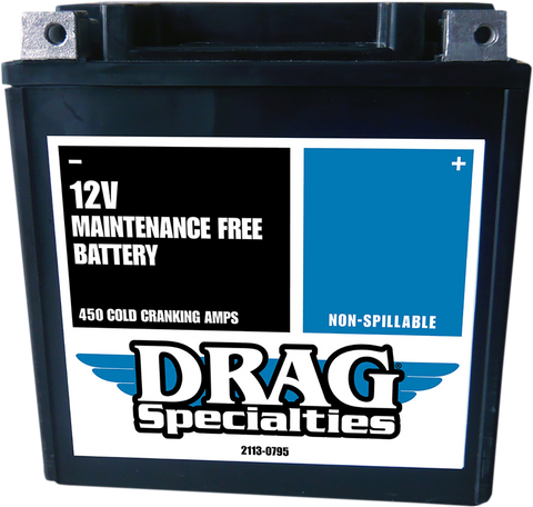 DRAG SPECIALTIES AGM Battery - CTX30L FT CTX30L FA FT