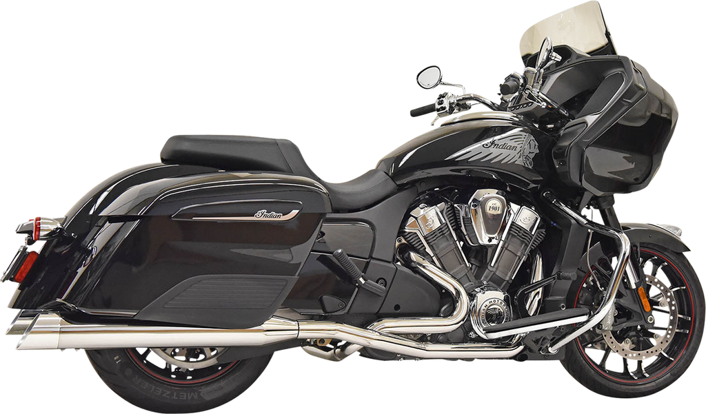 BASSANI XHAUST Exhaust Dual Challenger - Chrome 8H16S
