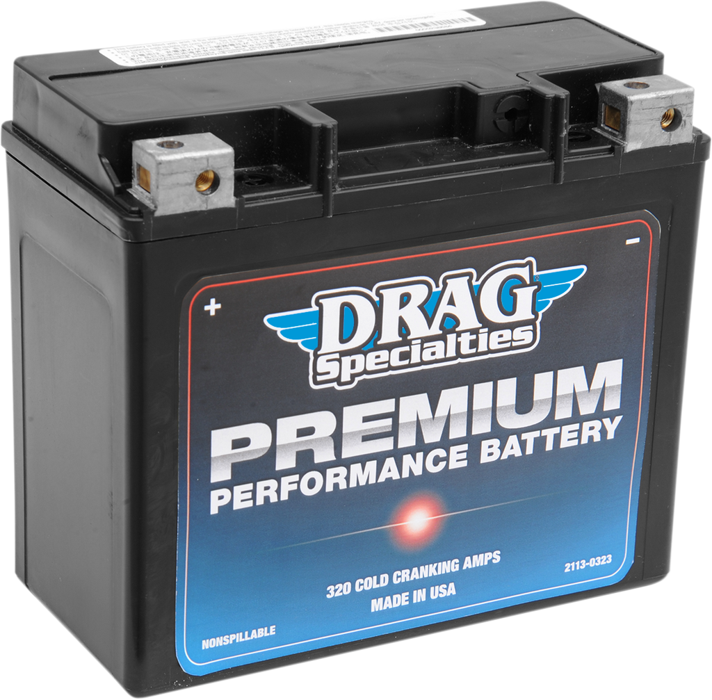 DRAG SPECIALTIES Premium Performance Battery - GYZ20H (EU) DRSM72RGH