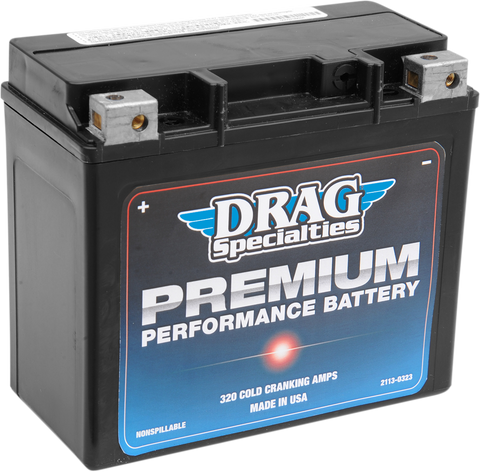 DRAG SPECIALTIES Premium Performance Battery - GYZ20H (EU) DRSM72RGH