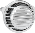 ROUGH CRAFTS Round Air Cleaner - Chrome - Twin Cam RC-600-014