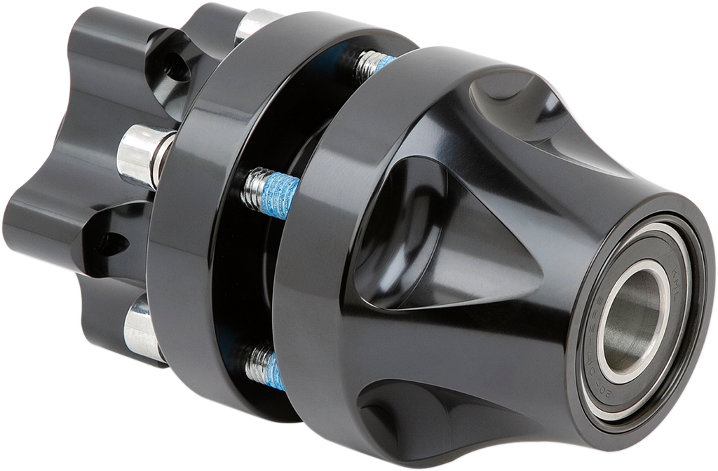 ARLEN NESS Hub - Cartridge - Front/Single Disc - Black - '08+ FLT 71-602
