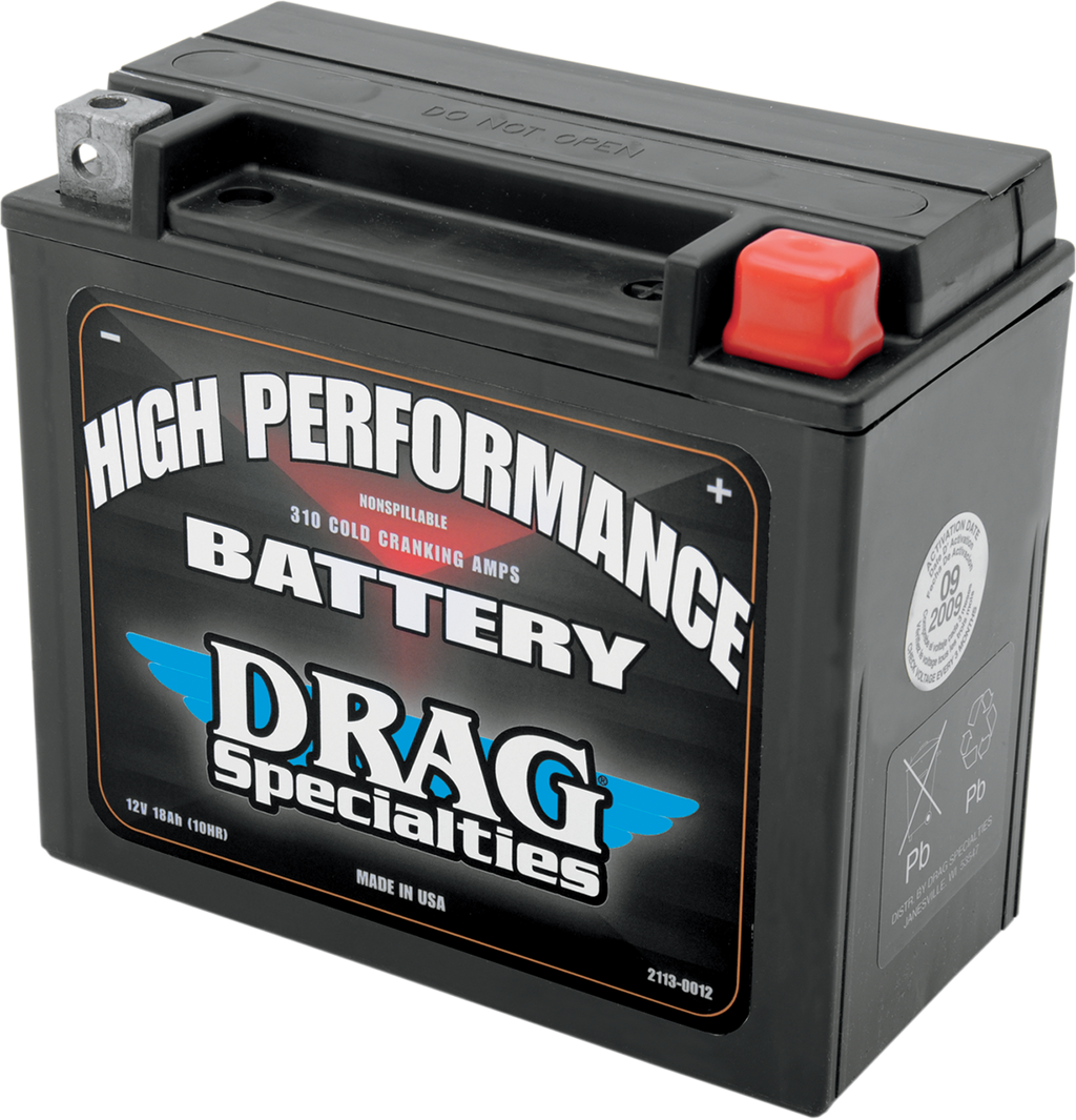 DRAG SPECIALTIES High Performance Battery - YTX20HL (EU) DRSM720BH