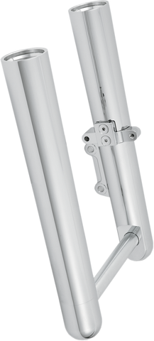 ARLEN NESS Hot Legs Fork Legs - Custom Single Disc - Smooth - Chrome - '07-'17 FLST 06-550