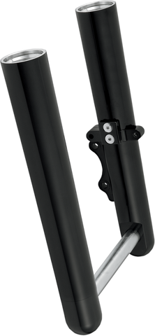 ARLEN NESS Hot Legs Fork Legs - Custom Single Disc - Smooth - Black - '07-'17 FLST 06-551
