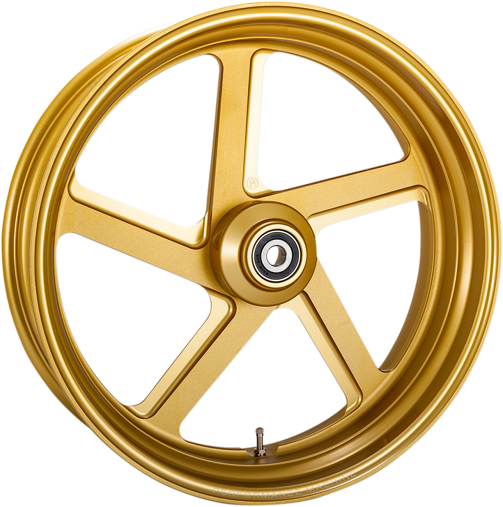 PERFORMANCE MACHINE (PM) Wheel - Pro-Am - Dual Disc/ABS - Front - Gold Ops* - 18"x5.50" 12047814RPROSMG