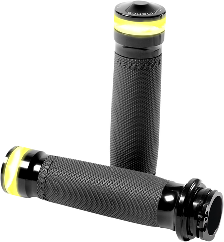 PERFORMANCE MACHINE (PM) Grips Contour - LED - Cable - Black 0063-2101M-B