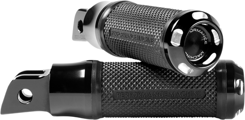 PERFORMANCE MACHINE (PM) Apex Footpegs - M8 - Black 0035-1239M-BM