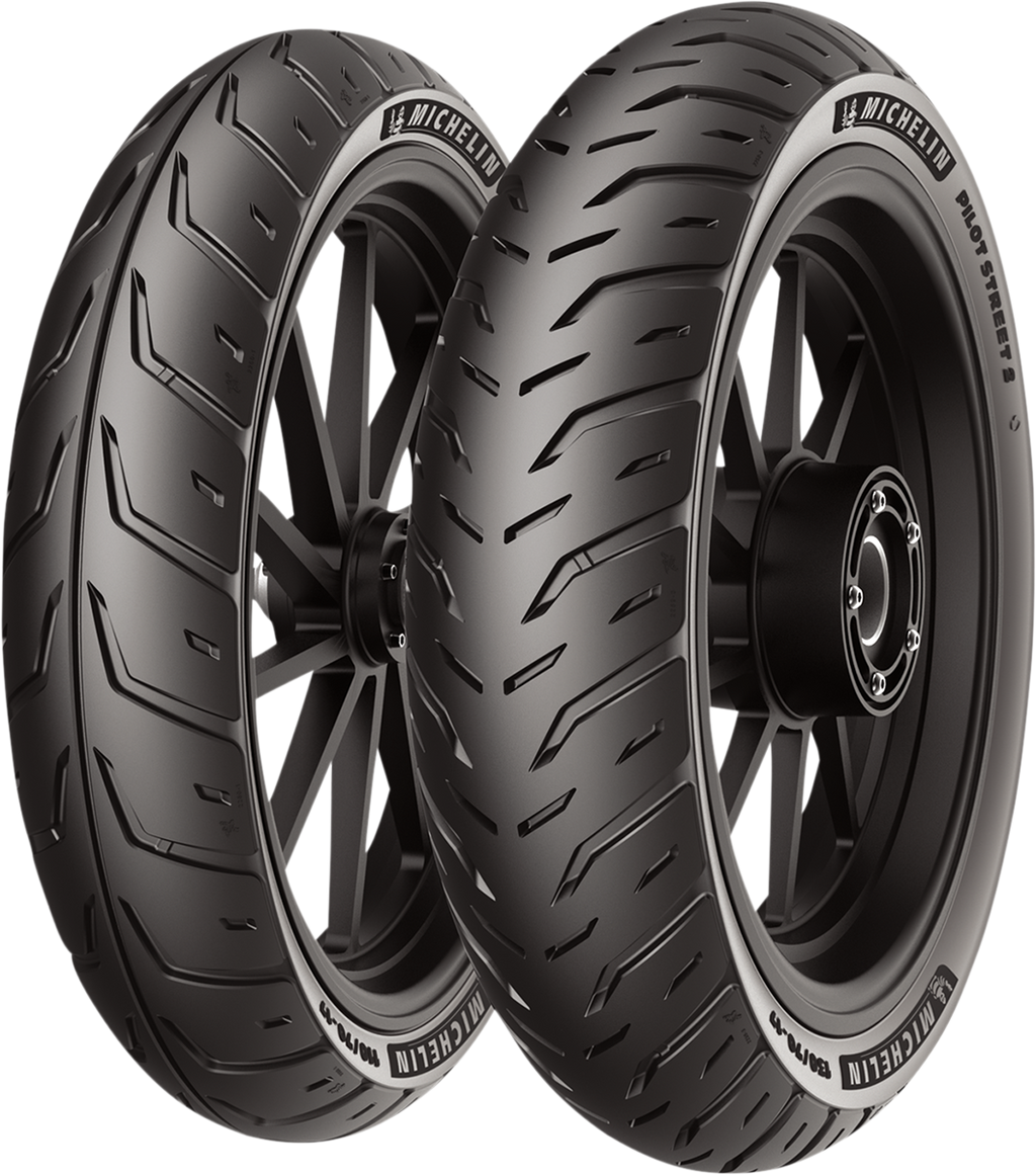 MICHELIN Tire - Pilot? Street 2 - Front/Rear - 80/90-17 - 50S 74609