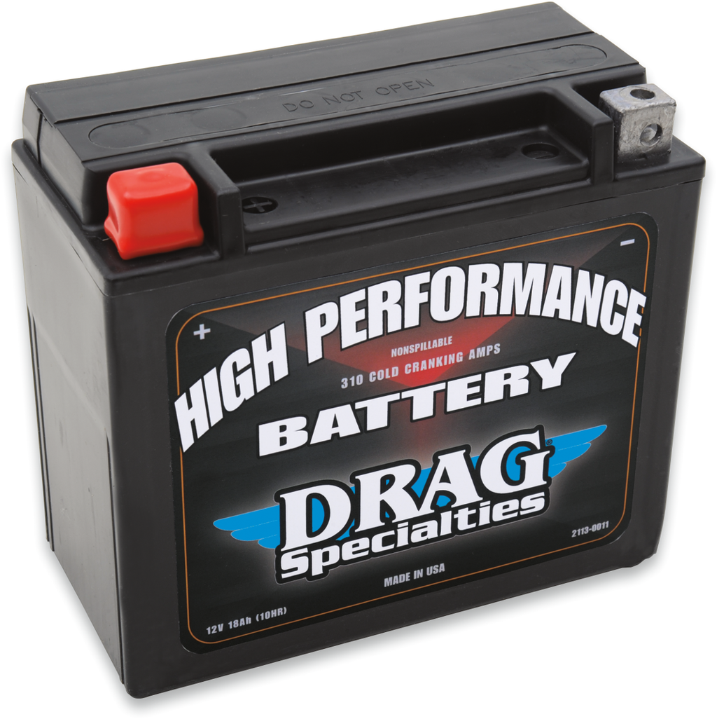 DRAG SPECIALTIES High Performance Battery - YTX20H DRGM72RBH