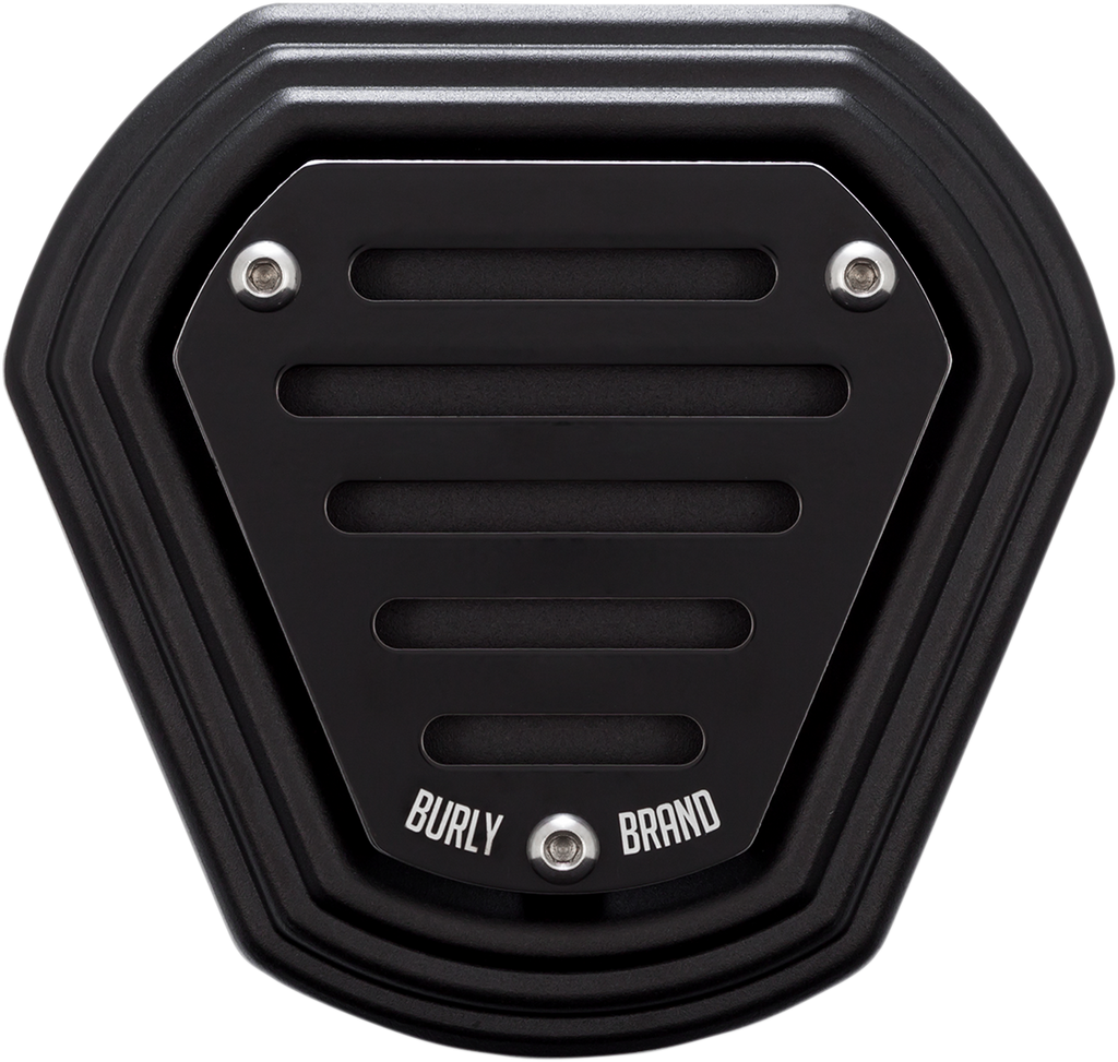 BURLY BRAND Burley Air Cleaner -  Chrome - XL B09-0012C