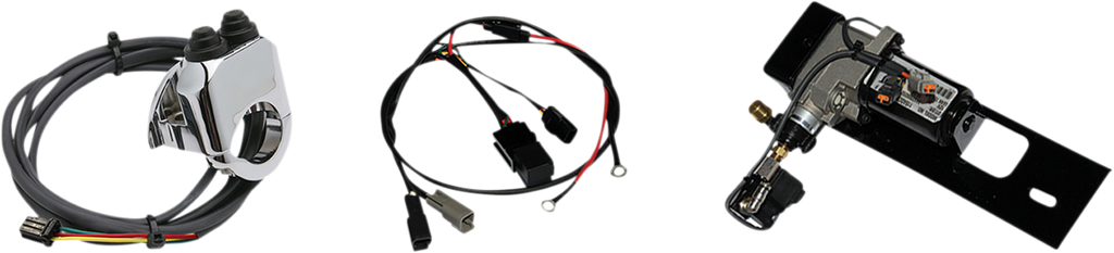 LEGEND SUSPENSION AIR-A FL Adjustable AIR Suspension - Chrome Handlebar Control - FL 13110157