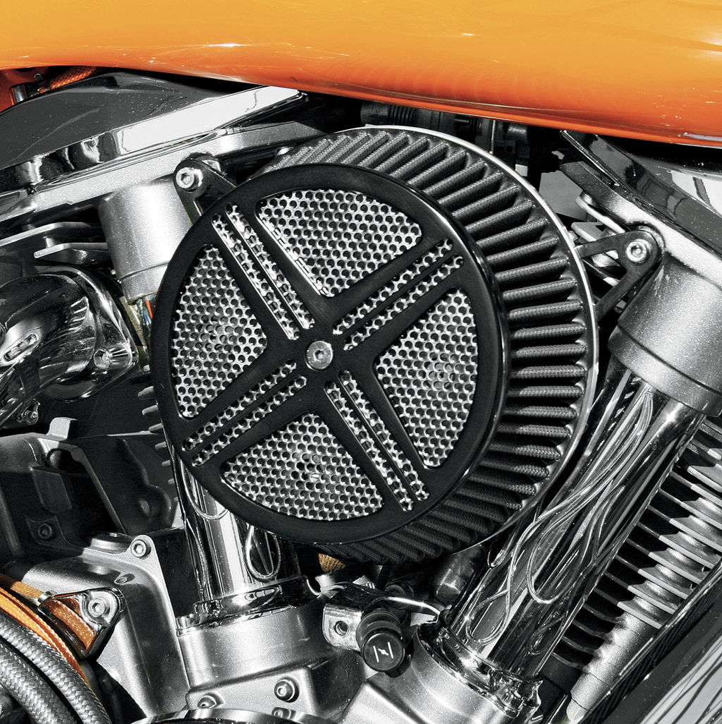 BARON XXX Air Cleaner - Black - Road Star BA-2320-00B