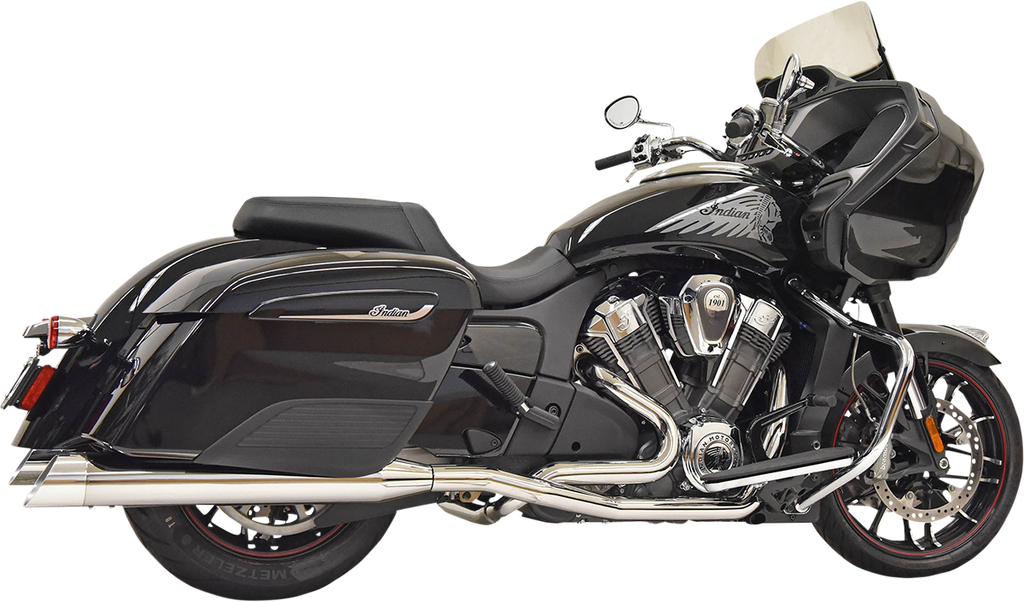 BASSANI XHAUST Exhaust Dual Challenger - Chrome 8H16S