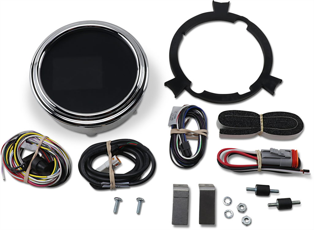 DAKOTA DIGITAL Tank Speedometer - Chrome Bezel - 4.5" MLX-2000