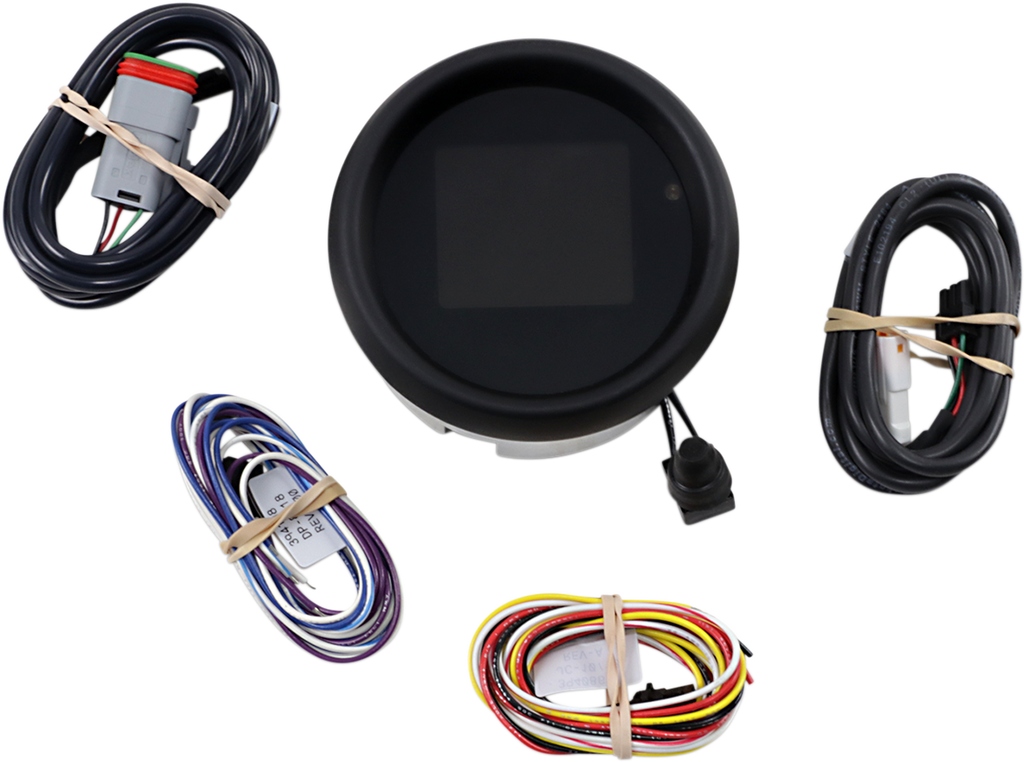 DAKOTA DIGITAL Tank Speedometer - Black Bezel - 3-3/8" MLX-3000-K