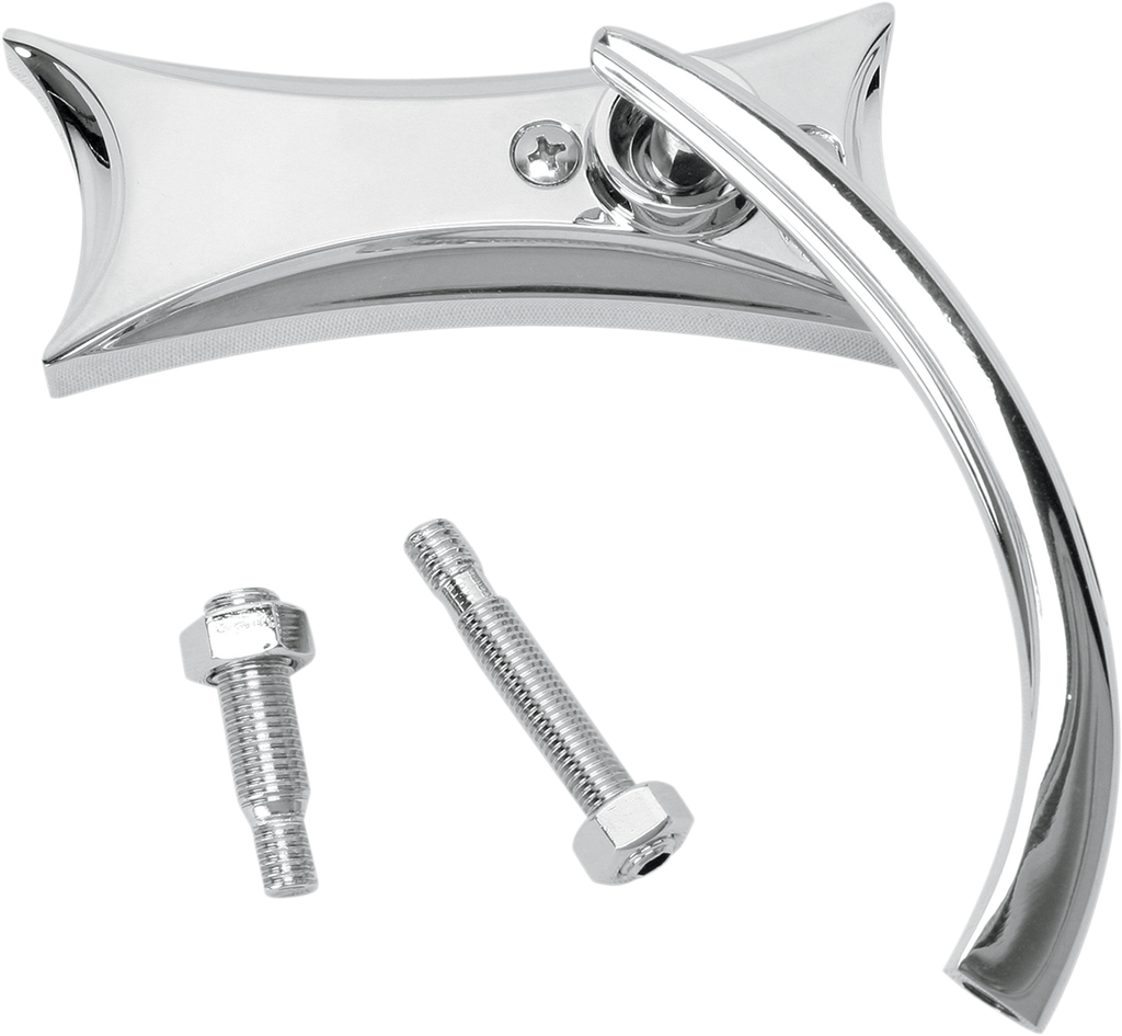 ARLEN NESS Mirror - Micro - Four-Point - Side View - Rectangle - Chrome - Right 13-417