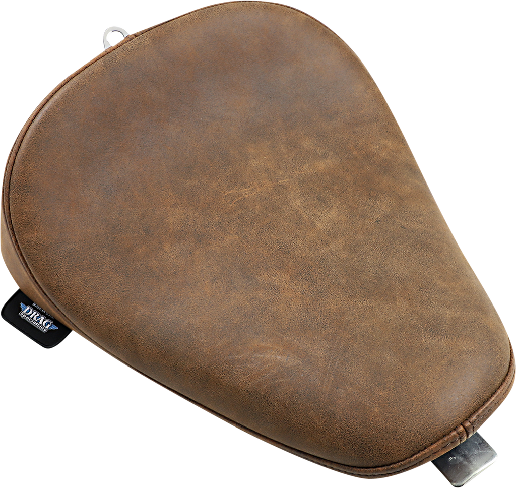 DRAG SPECIALTIES Bobber Solo Seat - Brown - Distressed - XL '10-'22 0804-0742