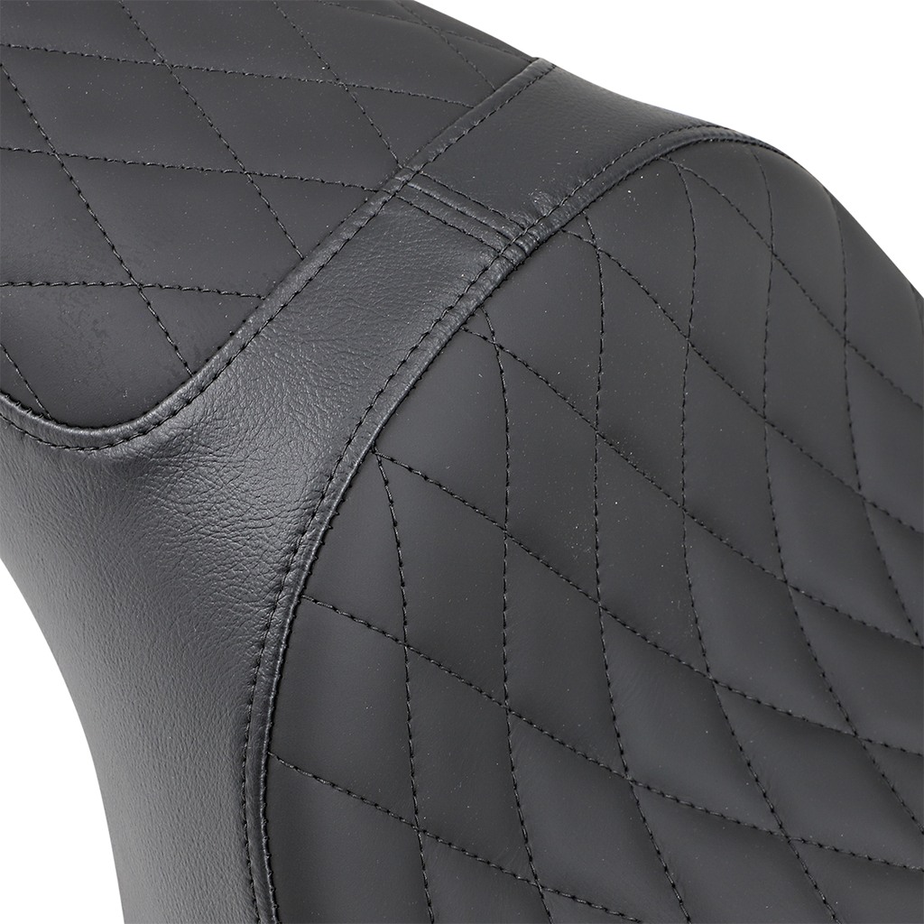 DRAG SPECIALTIES Caballero Seat - Diamond Stitch - XL '04-'22 0804-0669