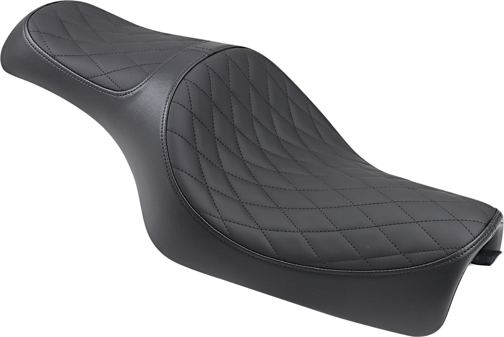 DRAG SPECIALTIES Caballero Seat - Diamond Stitch - XL '04-'22 0804-0669